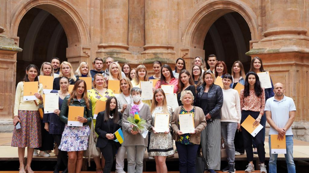 Despedida de los ucranianos de la UPSA