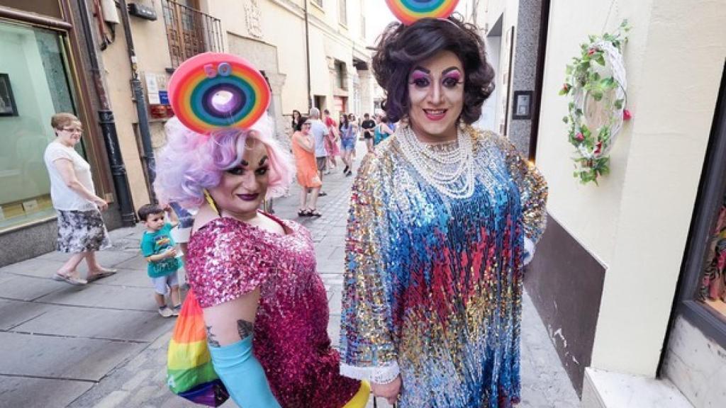 Manifestación del colectivo LGTBI en Valladolid
