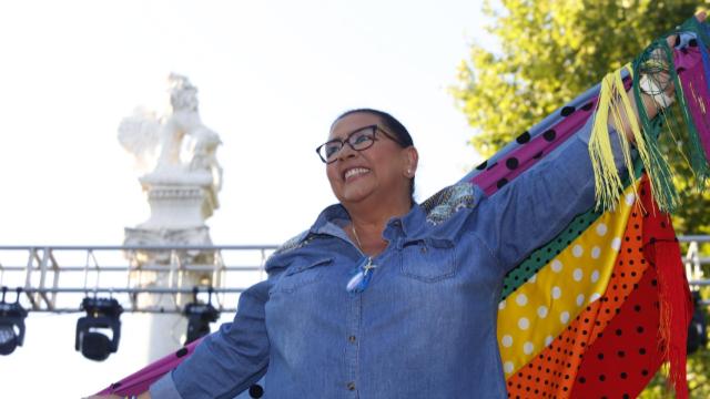 María del Monte en el Orgullo Gay de Sevilla de 2022.