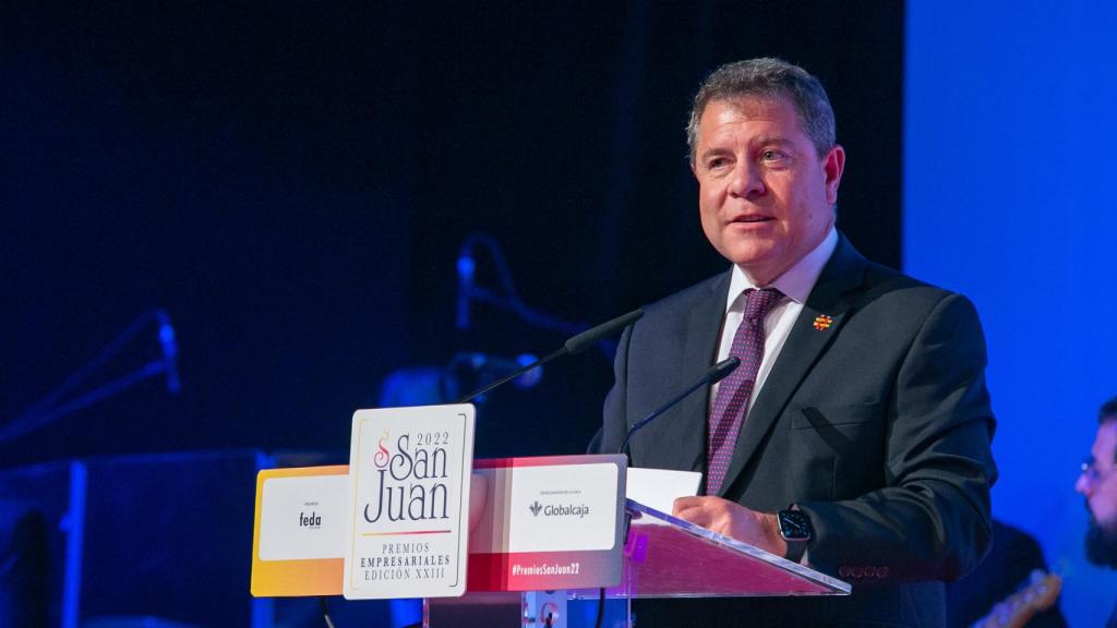 Emiliano García-Page, presidente de Castilla-La Mancha. Foto: JCCM.