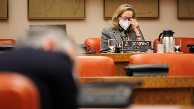 La vicepresidenta económica, Nadia Calviño.