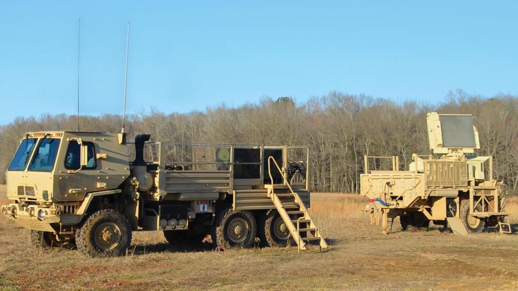 El radar Sentinel se puede separar del vehículo que lo transporta