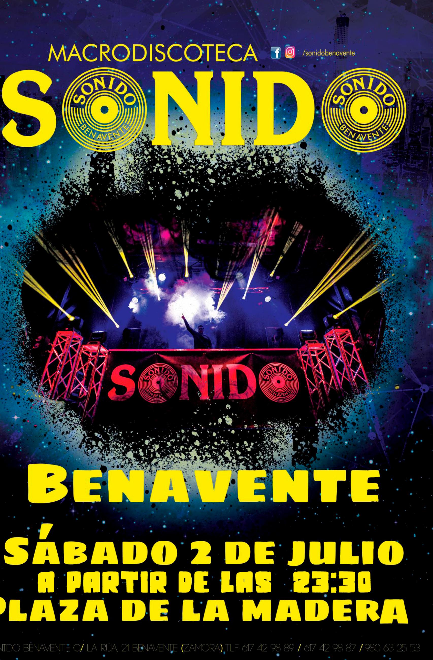 Macrodiscoteca en Benavente