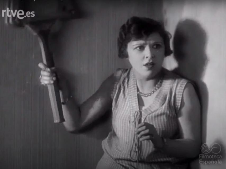 Fotograma de 'Un perro andaluz'.