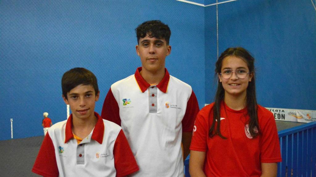 Daniel Vicente, Martín Lorenzo y Miriam Fernández