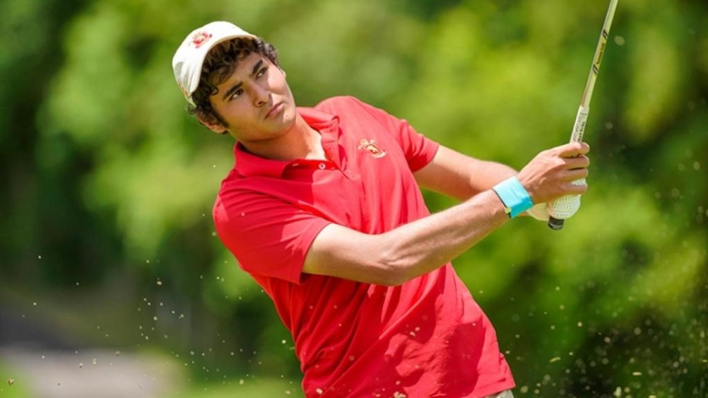 Eugenio López-Charra durante un torneo