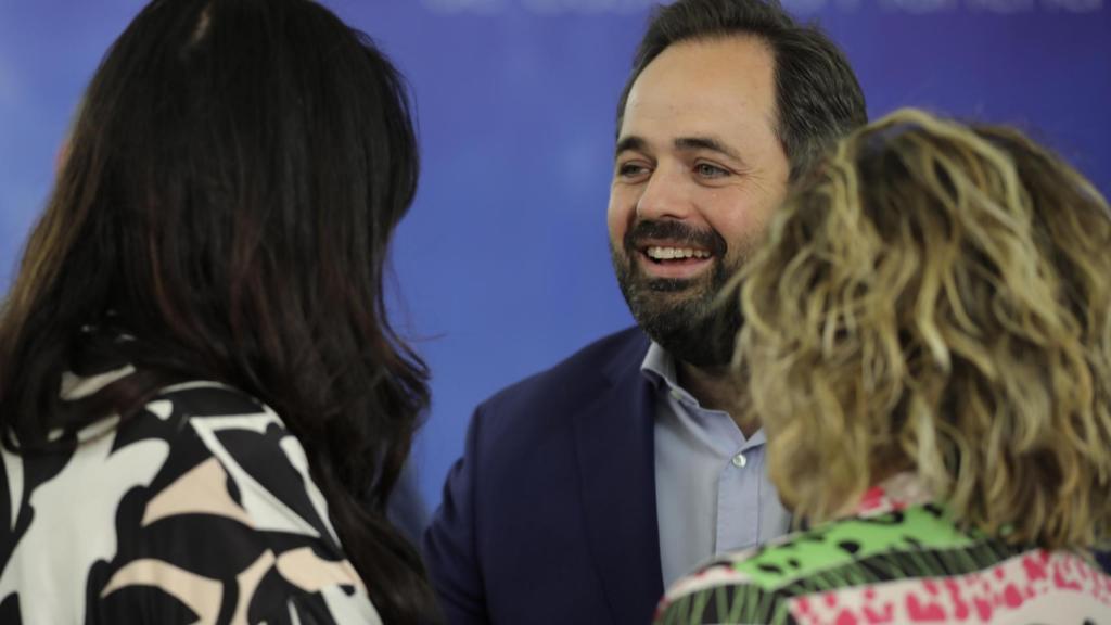 Paco Núñez, presidente del PP de Castilla-La Mancha, este sábado en Toledo.