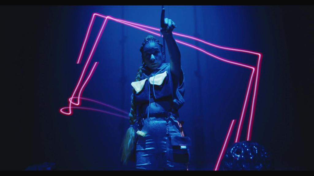 Alessandra García, en el espectáculo premiado con un Premio Max.