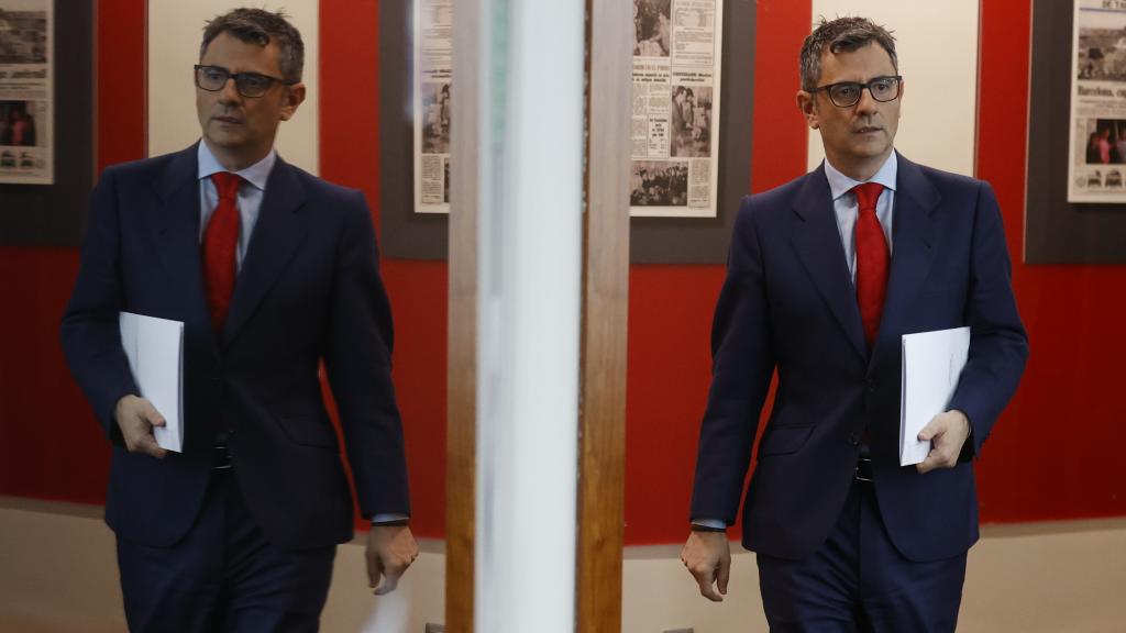 El ministro de la Presidencia, Relaciones con las Cortes y Memoria Democrática de España, Félix Bolaños.