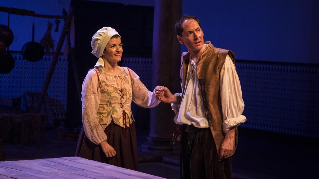 Pata Teatro durante una de las funciones del ciclo 'Clásicos en Verano'.