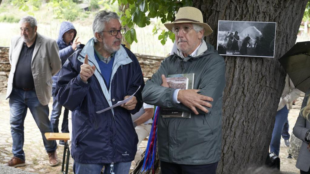 Agustín Remesal, en Rio de Onor