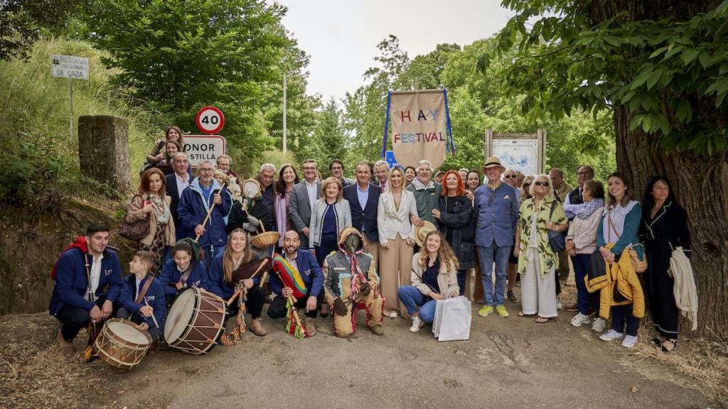 Participantes en Hay Festival Segovia celebrado en Rio de Onor