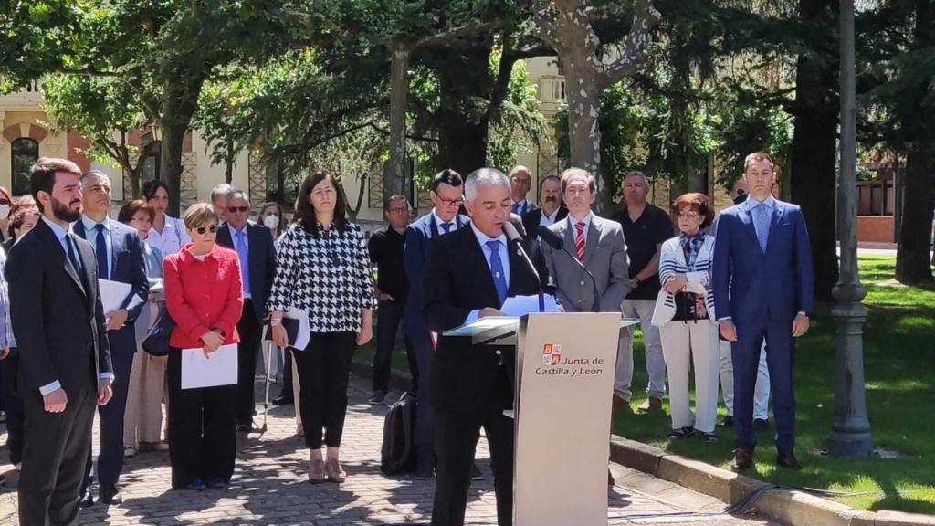 El presidente de la Asociación de Víctimas del Terrorismo de Castilla y León, Sebastián Nogales.