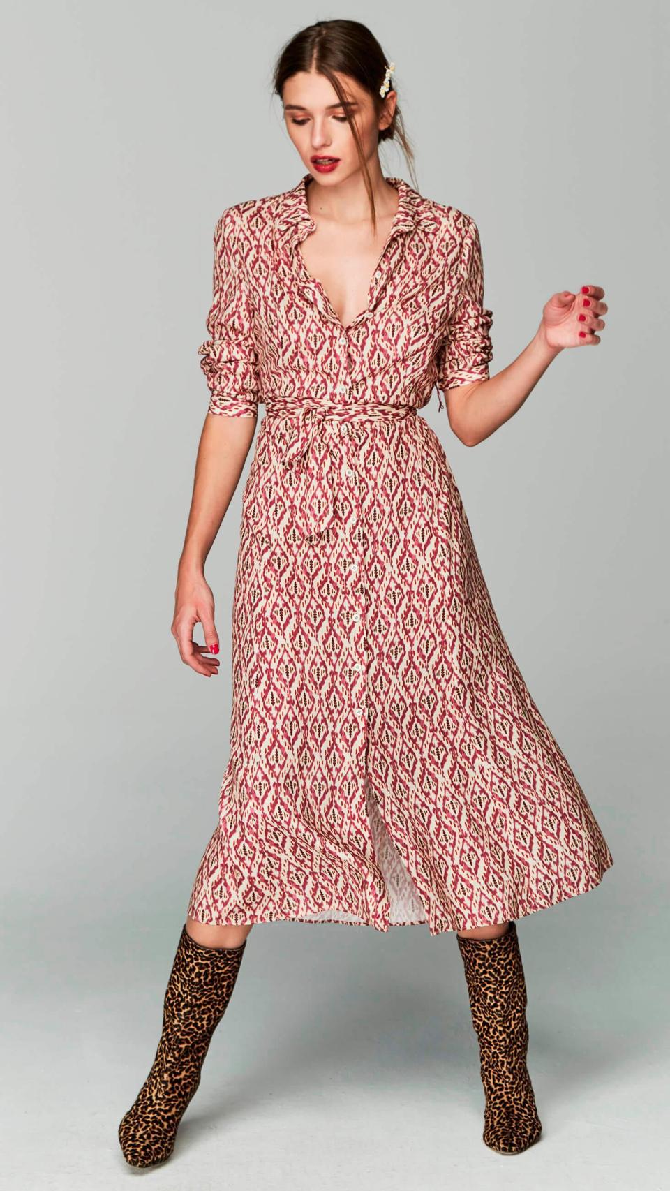 Vestido camisero de Dándara de la princesa Leonor.