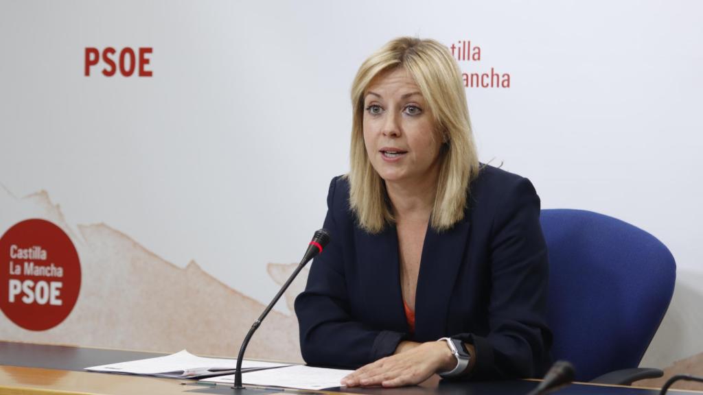 Ana Isabel Abengózar, portavoz del PSOE en las Cortes de Castilla-La Mancha.
