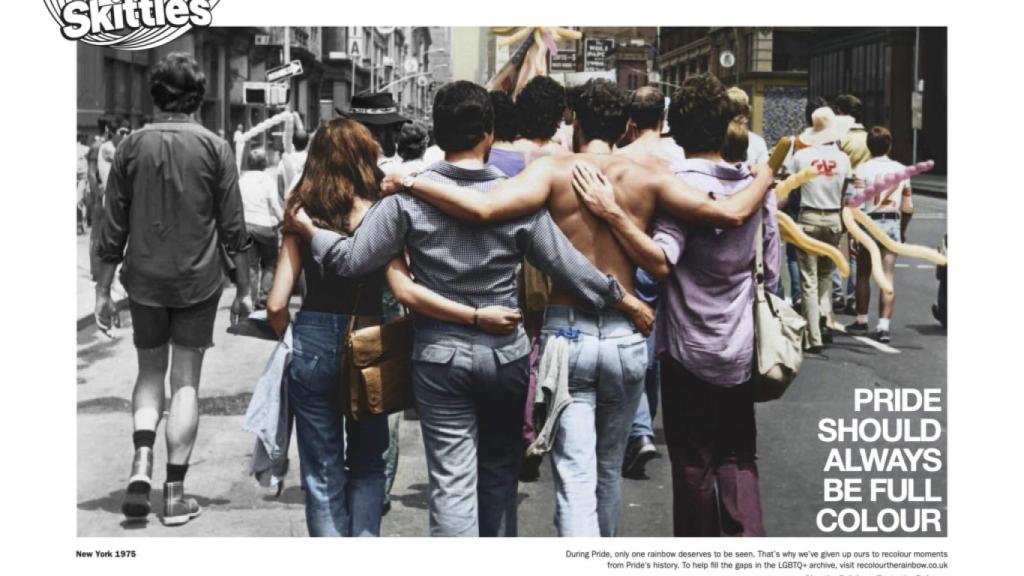 Campaña Orgullo de Skittles en 2021