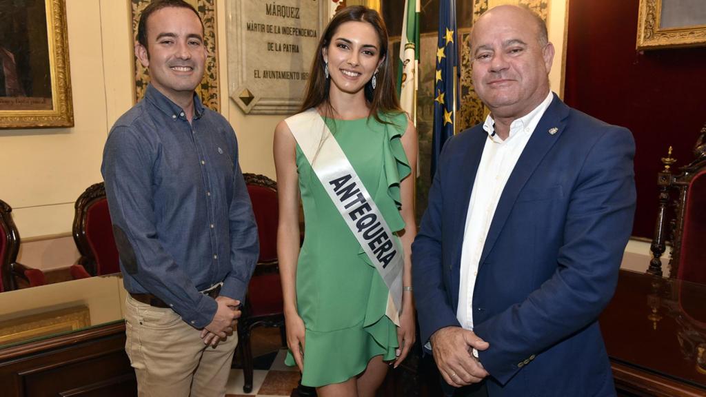 María José, como Miss Antequera.