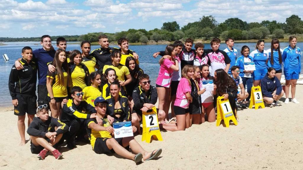 Salvamento Dragones Caja Rural, subcampeón absoluto de Castilla y León