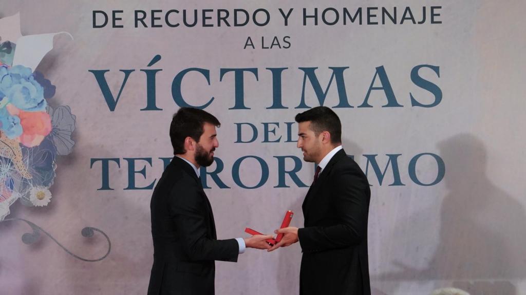 El vicepresidente de la Junta de Castilla y León, Juan García-Gallardo, participa en los actos conmemorativos y de imposición de medallas a las Víctimas del Terrorismo de Castilla y León.