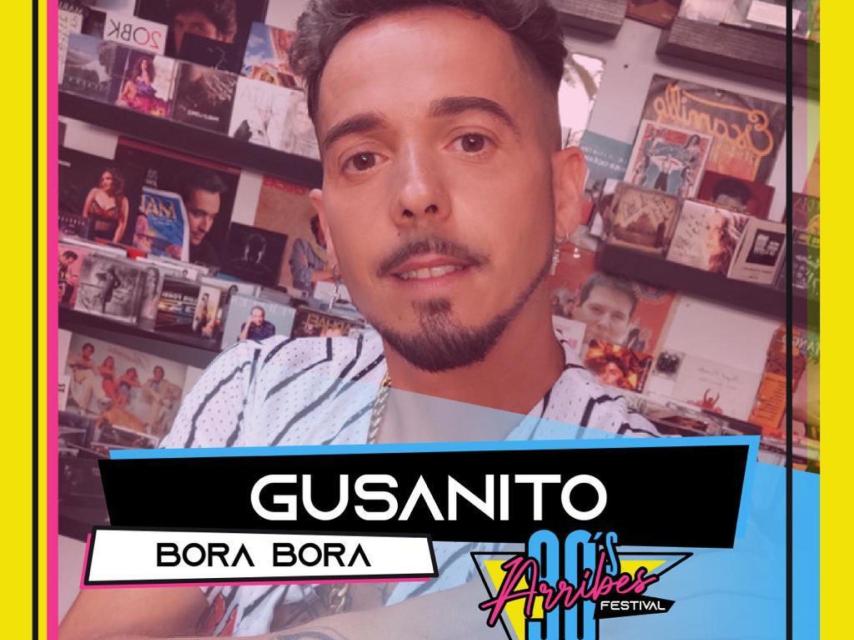 Gusanito estará en el 'Arribes 90´s Festival'
