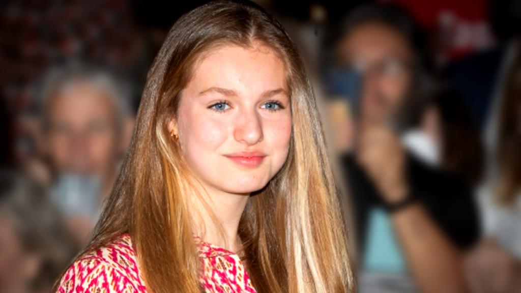 La princesa de Asturias en su última aparición en público.