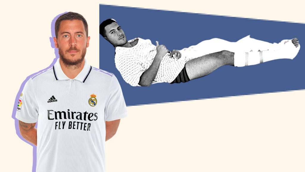 Eden Hazard en una ilustración.