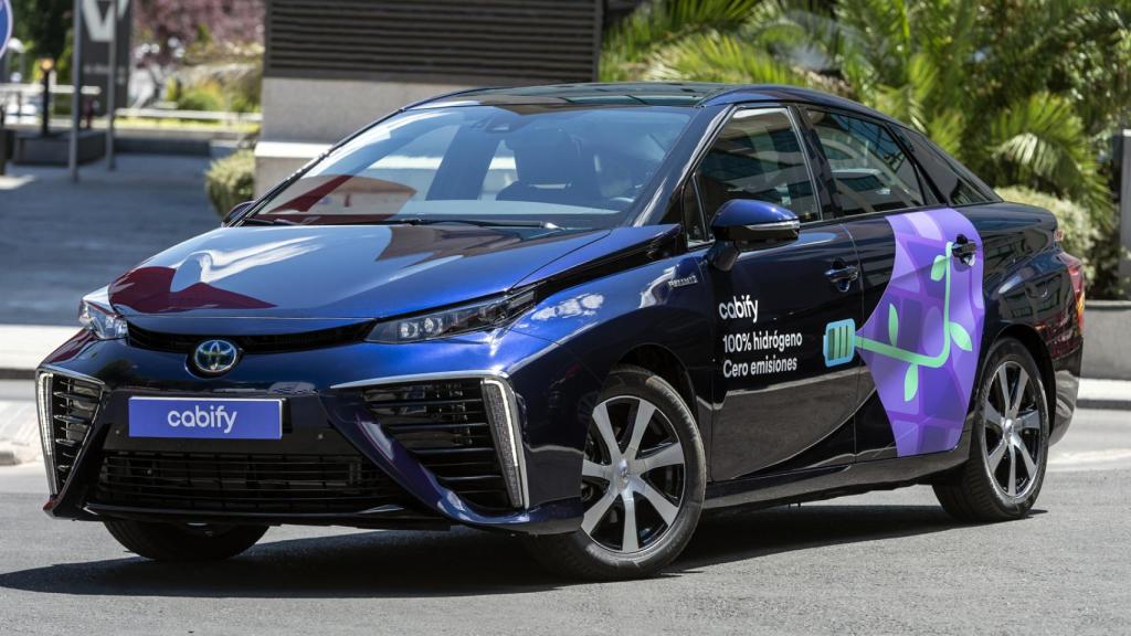 El coche de hidrógeno Toyota Mirai.