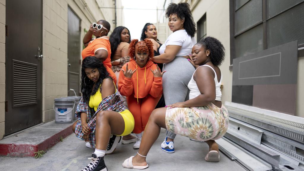 Las participantes del reality 'Lizzo’s Watch Out for the Big Grrrls'.