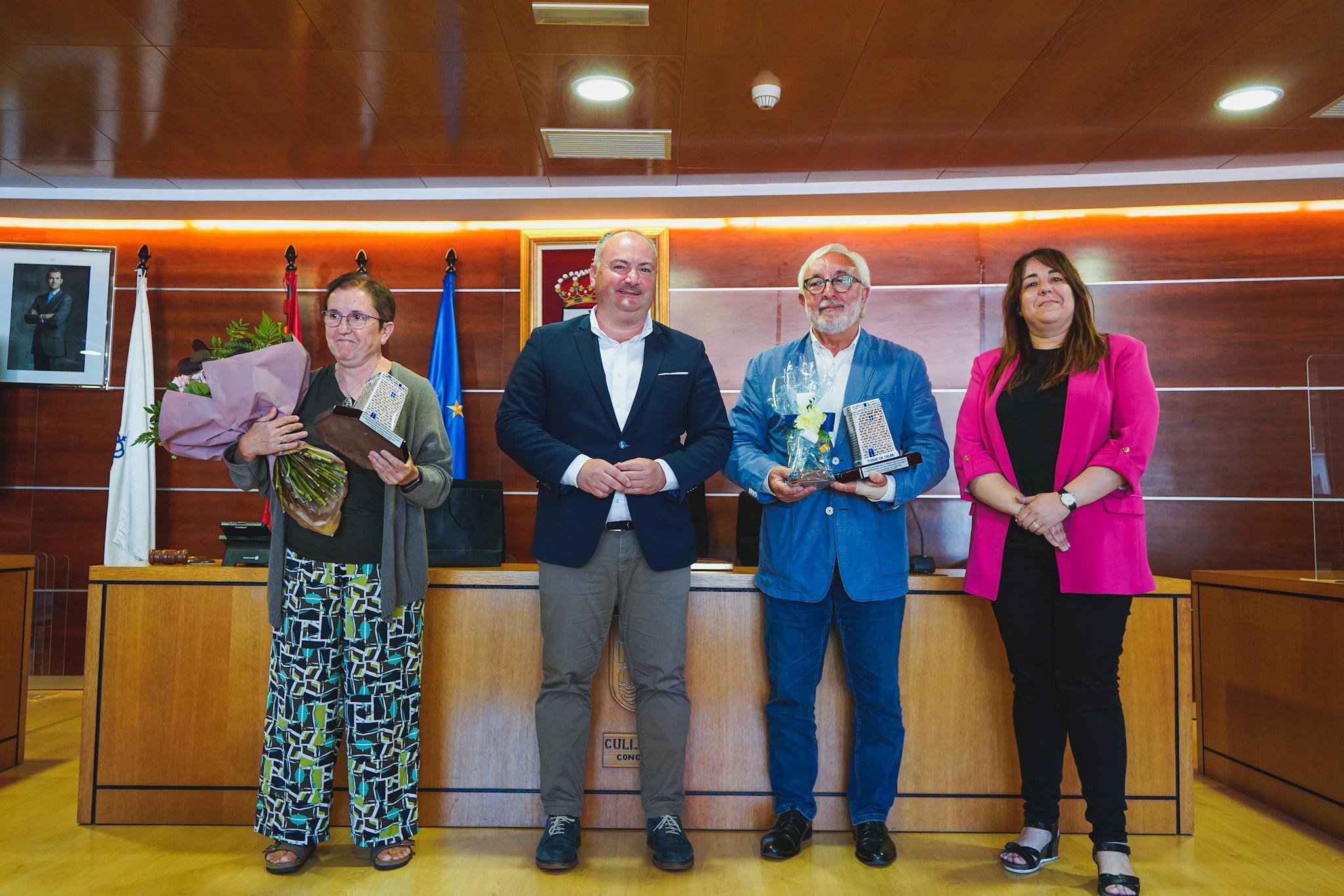 Homenaje a Miguel Pena y Silvia Neira (Concello de Culleredo).