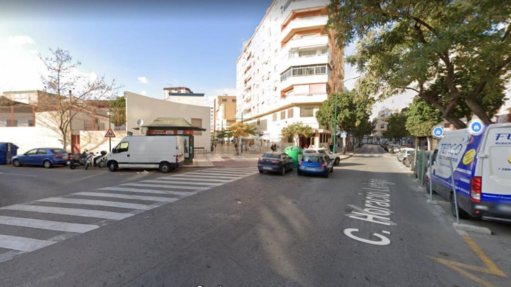 La zona donde ocurrieron los hechos.