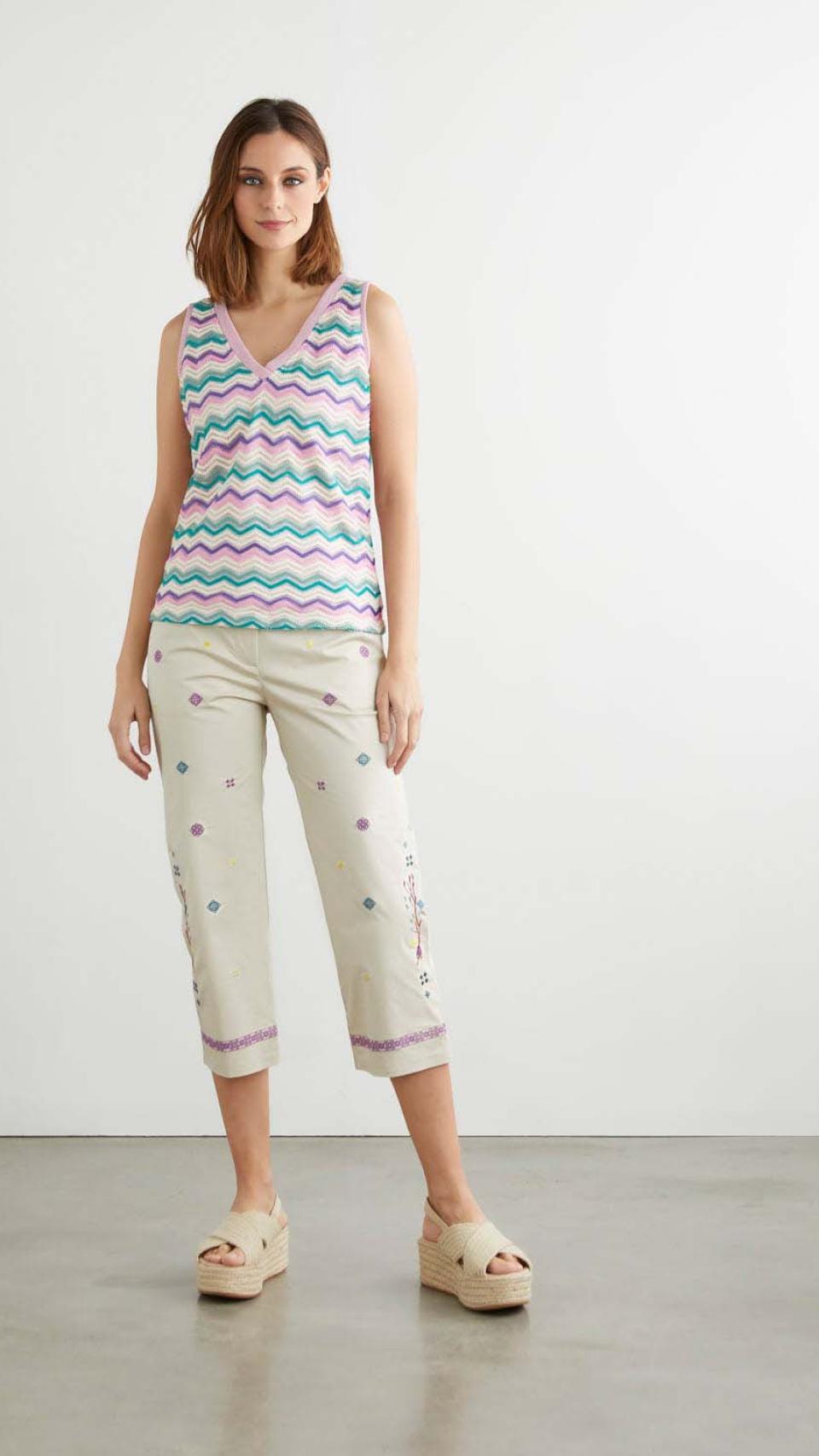 Los pantalones piratas son la nueva tendencia.