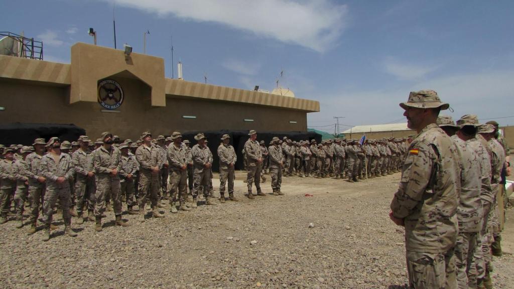 La Unidad de Helicópteros Española (Task Force Toro) desplegada en Irak.