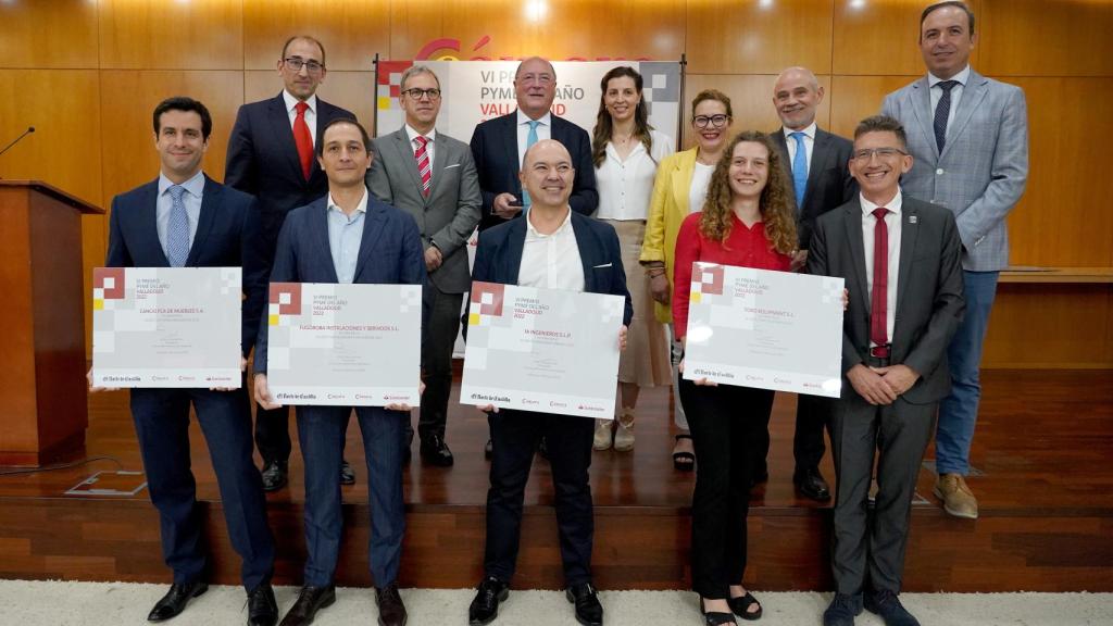 Los galardonados en el VI Premio Pyme 2022