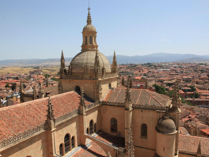 Vista general de Segovia, ciudad donde nació Pedro Arias de Ávila en 1440.