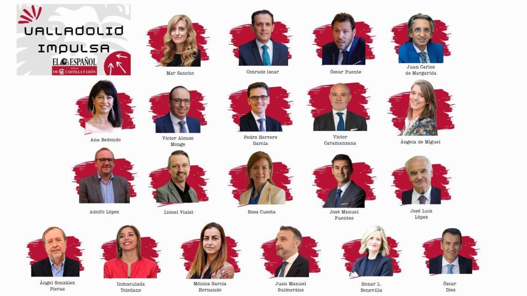 Participantes del I Foro Valladolid Impulsa organizado por EL ESPAÑOL-Noticias de Castilla y León