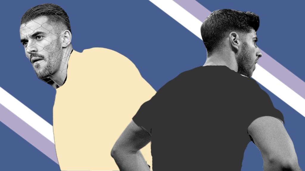 Dani Ceballos y Marco Asensio en una ilustración.
