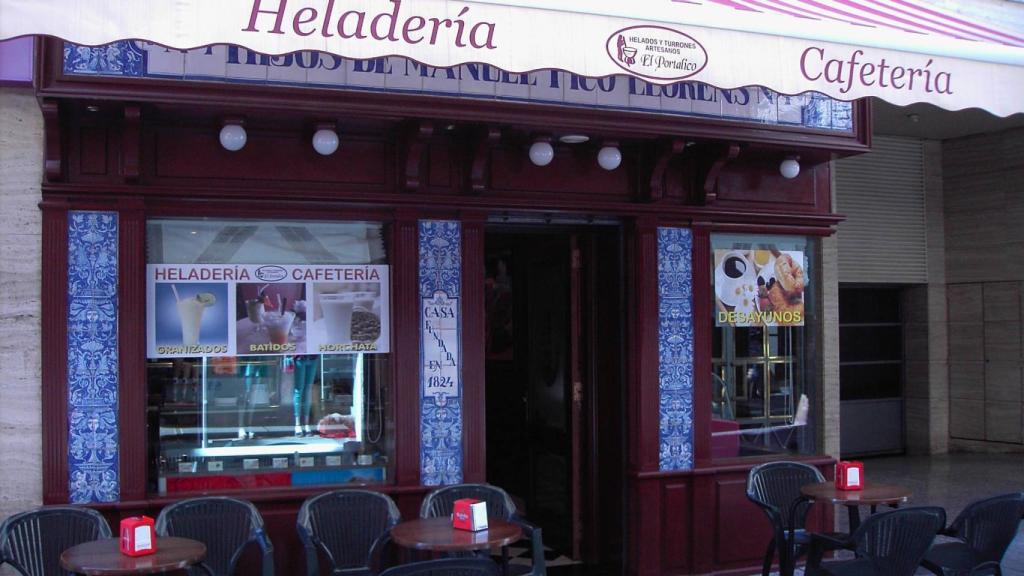 Foto: Heladería El Portalico de Albacete.