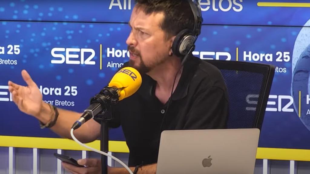 El exvicepresidente del Gobierno Pablo Iglesias, este lunes en la Cadena SER.