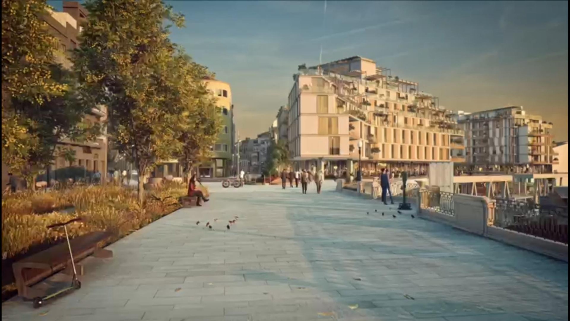 Diseño del Paseo de Alfonso XIII. Foto: Concello de Vigo