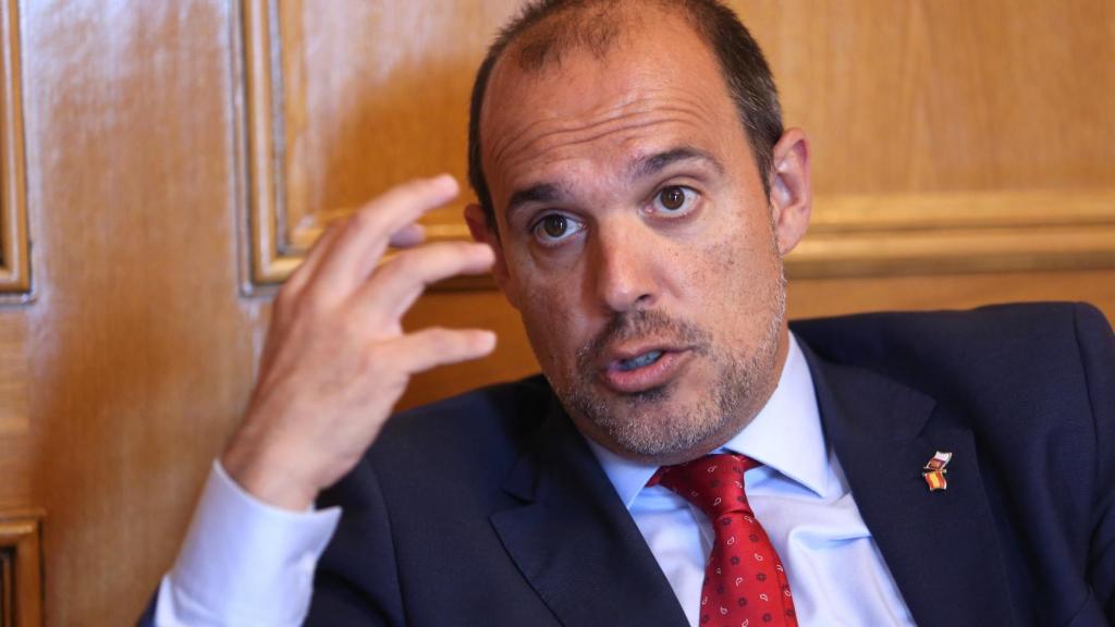 Pablo Bellido durante la entrevista concedida a EL ESPAÑOL - EL DIGITAL CLM.