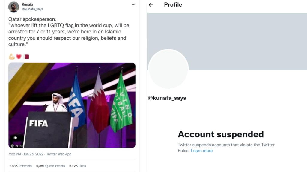 El tuit de la discordia.