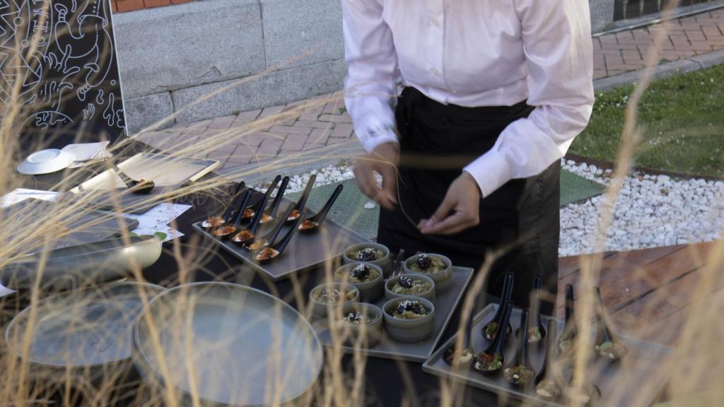 Uno de los platos servidos en Lakook.