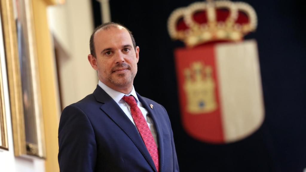 Pablo Bellido, presidente de las Cortes de Castilla-La Mancha.