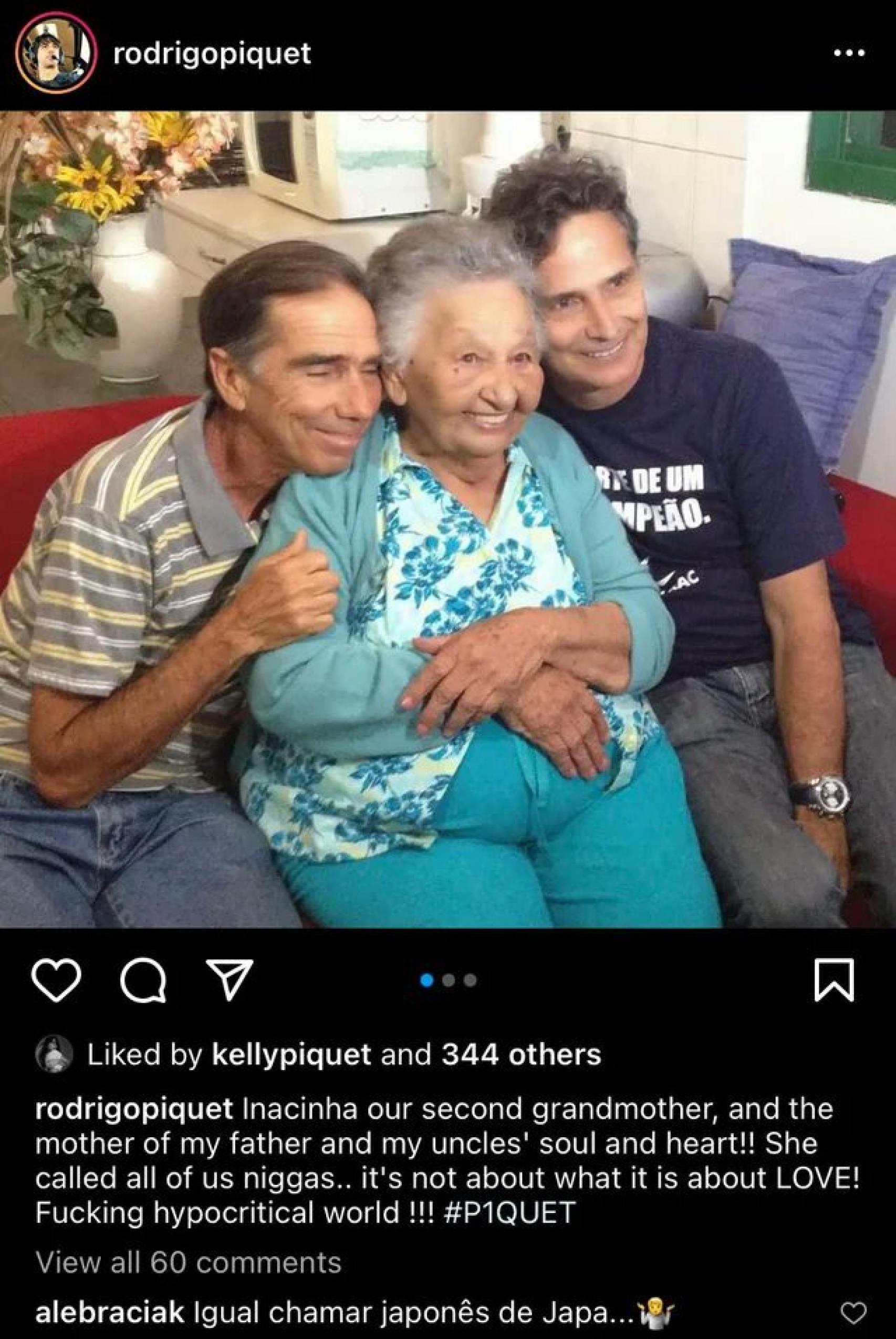 La publicación a la que le ha dado me gusta Kelly Piquet.