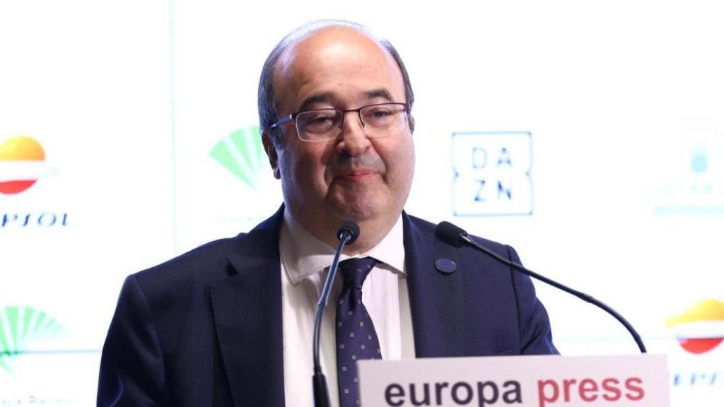 Miquel Iceta, ministro de Cultura.