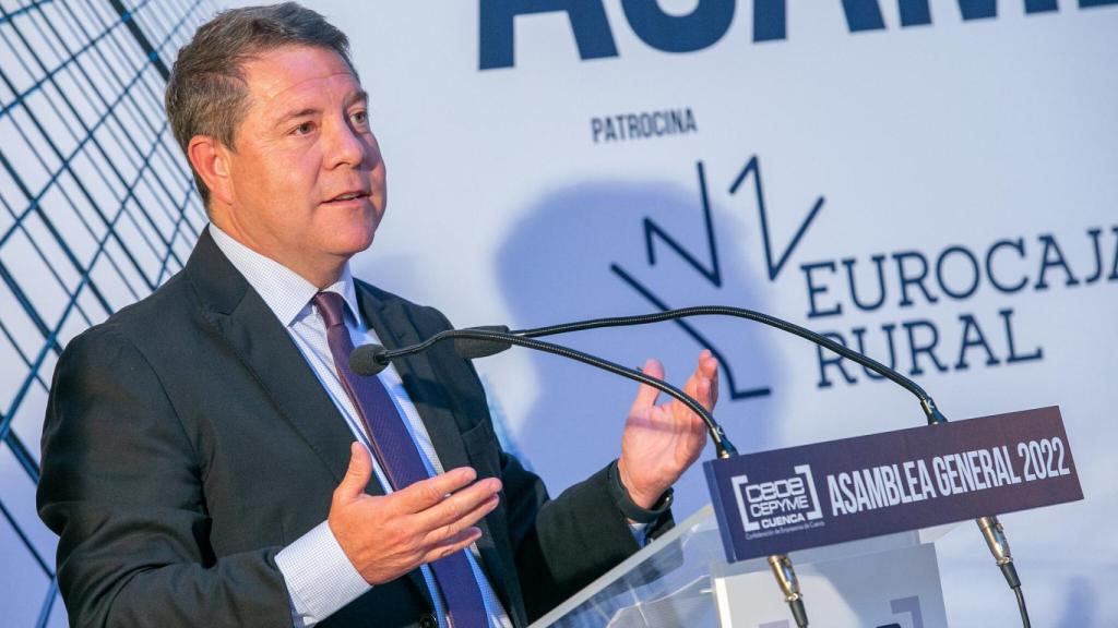 Emiliano García-Page, presidente de Castilla-La Mancha. Foto: JCCM.