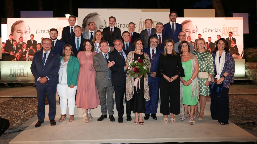 Homenaje a Ángel Nicolás en Toledo. Foto: Óscar Huertas.