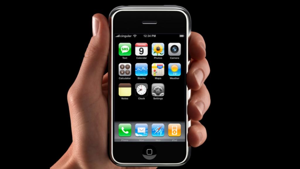 Así era el primer iPhone.