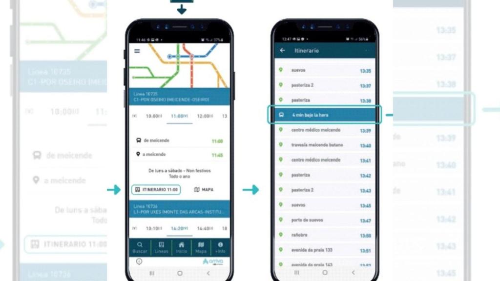 App de los autobuses de Arteixo