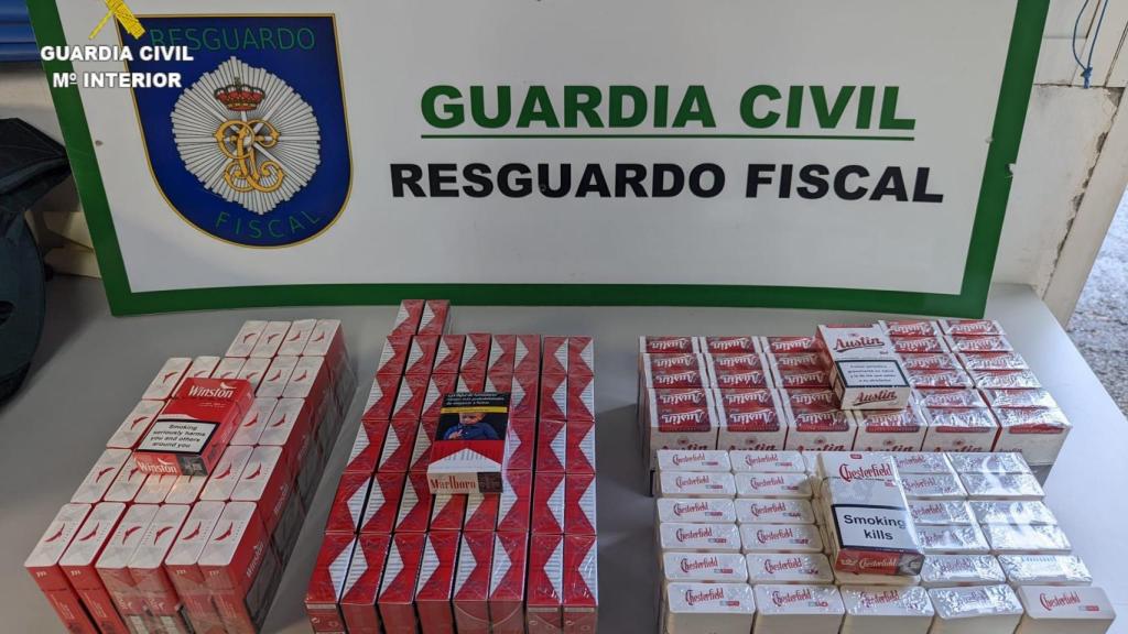 Aprehensión de tabaco en Ribeira.